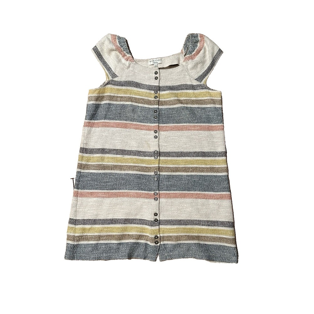 Texture and Thread by Madewell Women's‎ Size Large Striped Dress